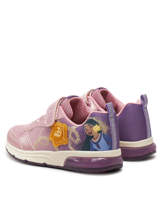 Geox Geox Sneakers J SPACECLUB GIRL A J458VA 0ANAJ CE88U D Rosa