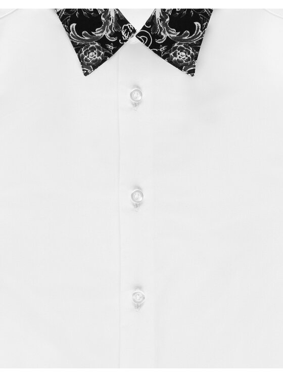 PHILIPP PLEIN PHILIPP PLEIN Koszula 7943 Biały Basic Fit