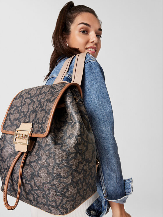 TOUS TOUS Plecak Mochila New K Icon 2001582960 Brązowy