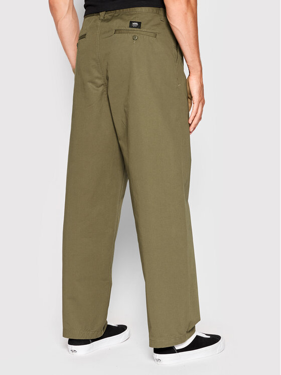 Vans Pantaloni di tessuto Authentic Chino VN000005 Marrone Baggy Fit