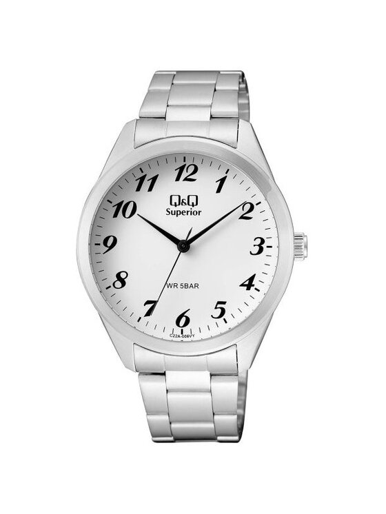 Q&Q Q&Q Zegarek C22A-006V Srebrny