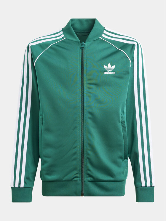 adidas Bluză adicolor SST IN8477 Verde Regular Fit