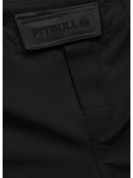PITBULL PITBULL Szorty sportowe RAY Czarny Regular Fit