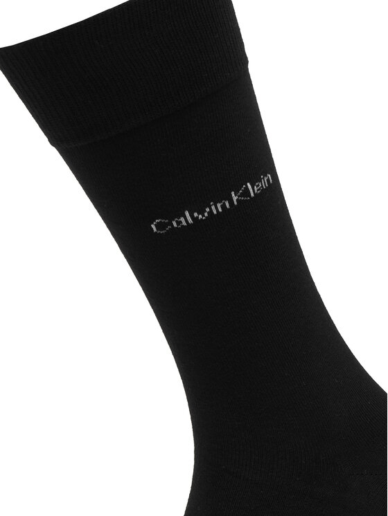 Calvin Klein Calvin Klein Dlhé ponožky 701241259 Čierna