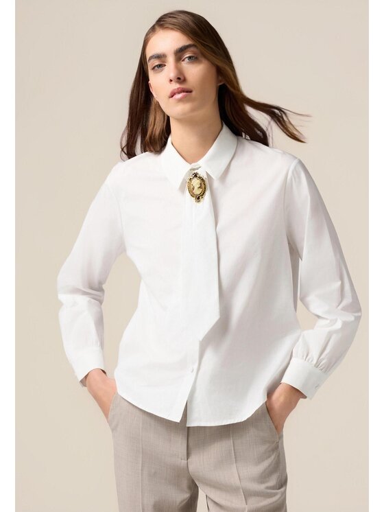 Oltre Oltre Camicia 5128R003038N011 Bianco Regular Fit