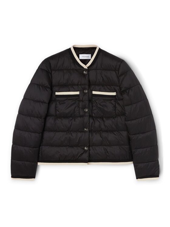 Motivi Motivi Giubbotto piumino F747Q100690N033 Nero Regular Fit