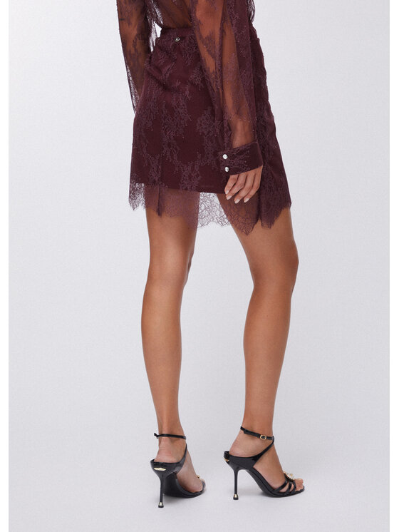 Liu Jo Liu Jo Minigonna PA6056J4961X0744 Marrone Regular Fit