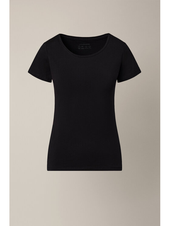 Lancerto Lancerto T-Shirt Arlena TS073226000016 Czarny Regular Fit