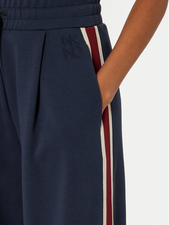 Weekend Max Mara Weekend Max Mara Palazzohose Marsala 2515781011 Dunkelblau Wide Leg