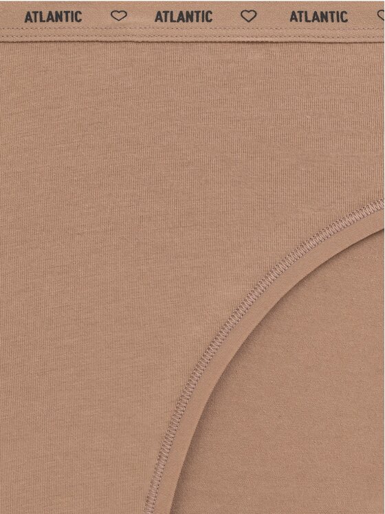 Atlantic Atlantic Figi klasyczne flat elastic Różowy