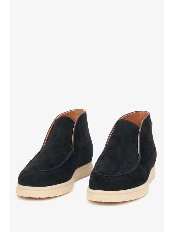 Estro Estro Μοκασίνια ER00116615 Μαύρο