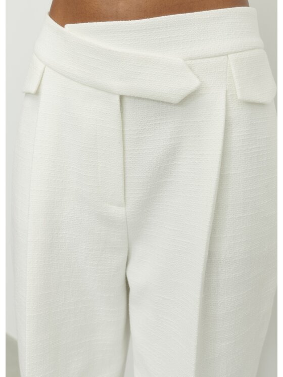 La Mania La Mania Pantalone da abito PIE 2 Bianco Active Fit