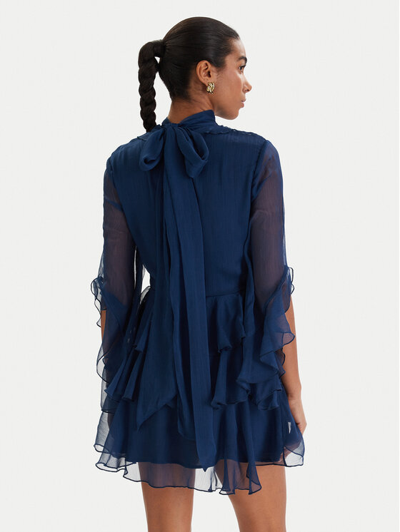 Bardot Bardot Коктейльна сукня Norah 60273DB Cиній Slim Fit