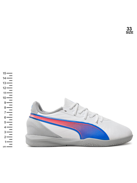 Puma Puma Futbalové topánky KING MATCH IT Jr 108051 Biela