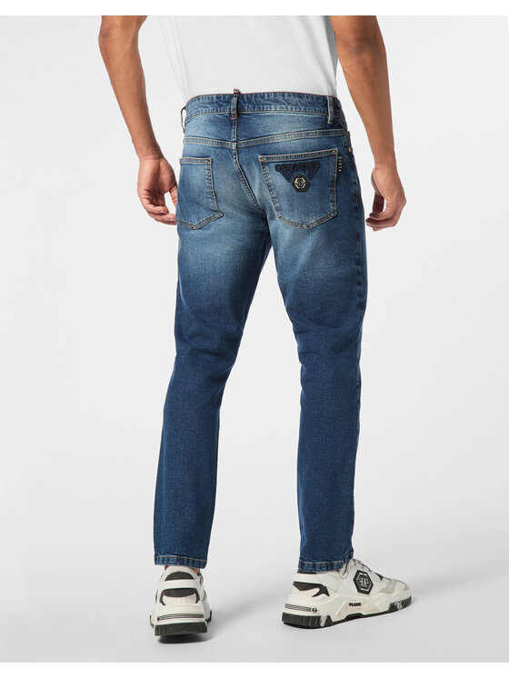 PHILIPP PLEIN PHILIPP PLEIN Jeansy 25899 Niebieski Skinny Fit