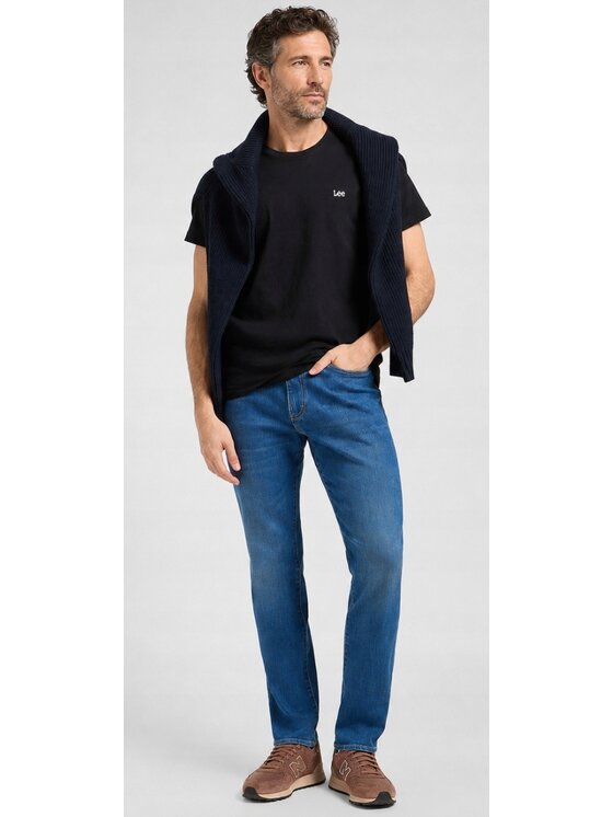 Lee Lee Jeansy Slim Fit MVP XM Extreme Motion MVP Niebieski Slim Fit