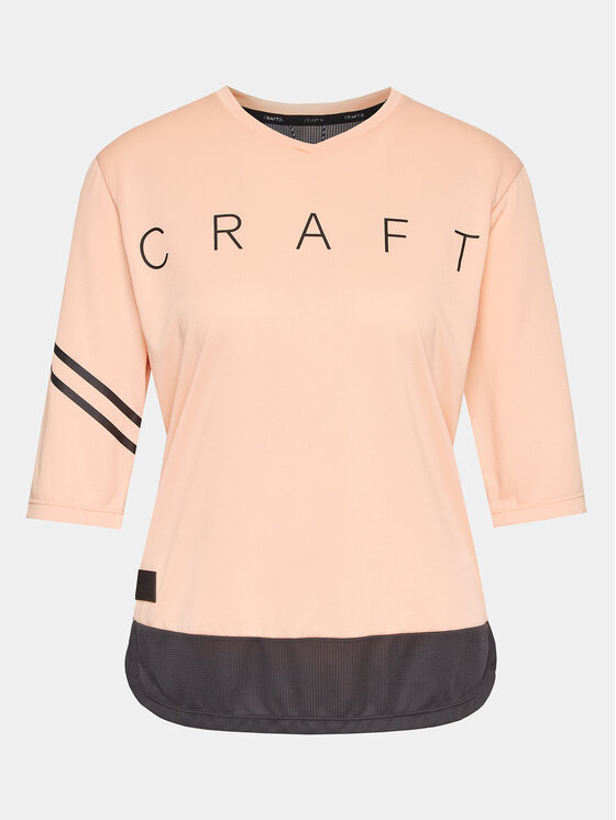 Craft Craft Tricou de ciclism Core Offroad 1910583 Portocaliu Relaxed Fit