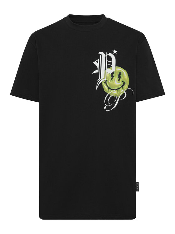 PHILIPP PLEIN PHILIPP PLEIN T-Shirt 25629 Czarny Regular Fit