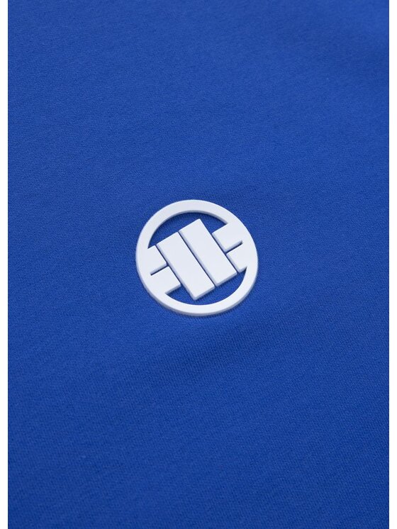 PITBULL PITBULL Bluza SMALL LOGO NUGGET Niebieski Regular Fit