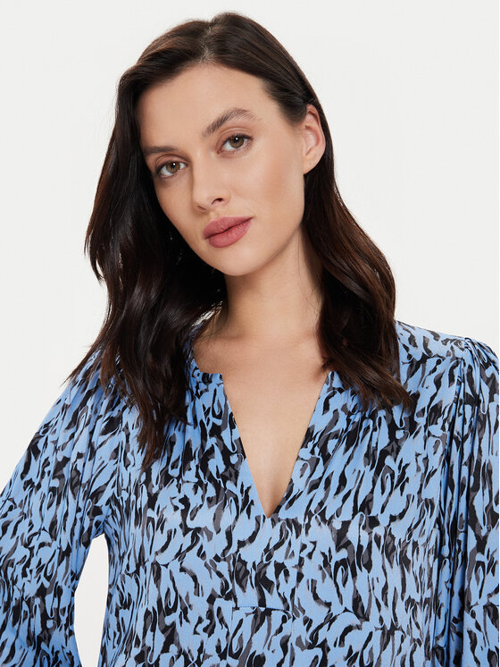 Karen by Simonsen Karen by Simonsen Rochie de zi Nikole 10104917 Albastru Relaxed Fit