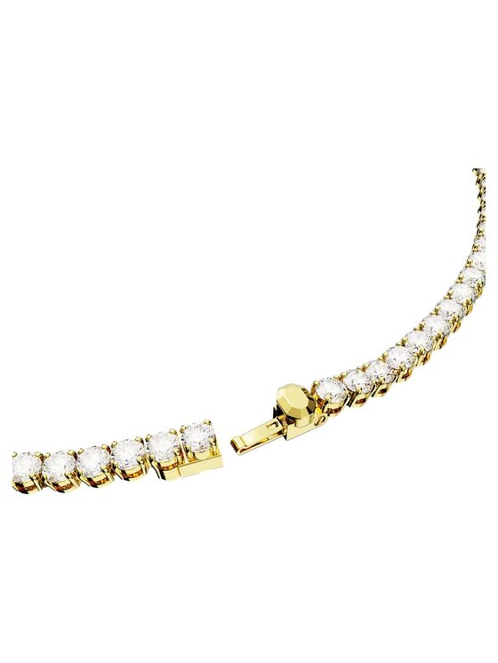 Swarovski Swarovski Naszyjnik Matrix Tennis 5681795 Złoty