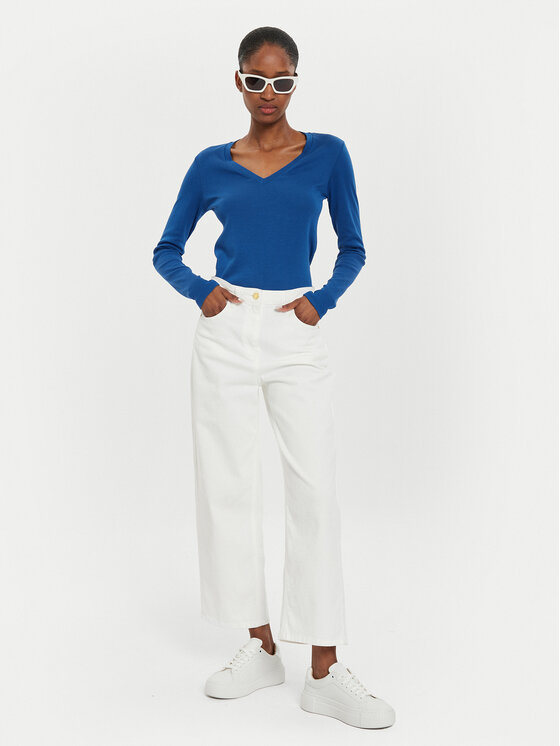 United Colors Of Benetton United Colors Of Benetton Blūze 3GA2E4245 Zils Regular Fit
