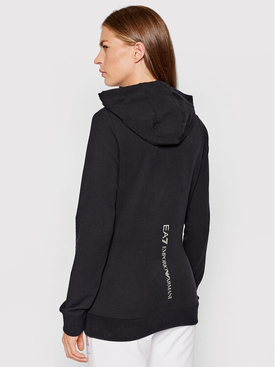 EA7 Emporio Armani EA7 Emporio Armani Sweatshirt 8NTM36 TJCQZ 0200 Schwarz Regular Fit