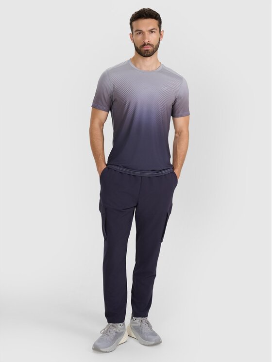 4F 4F Teplákové kalhoty 4FWAW25TFTRM0887-30S Tmavomodrá Regular Fit
