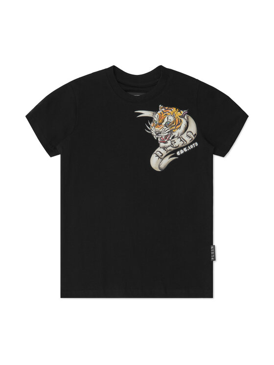 PHILIPP PLEIN PHILIPP PLEIN Tričko 27607 Čierna Regular Fit