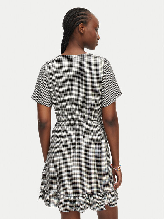 Roxy Roxy Φόρεμα καθημερινό Zenith Wrap ERJWD03876 Μαύρο Regular Fit
