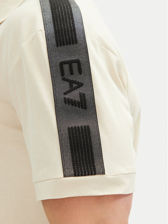 EA7 Emporio Armani EA7 Emporio Armani Polo majica 7M000139 AF10375 U1079 Écru Regular Fit