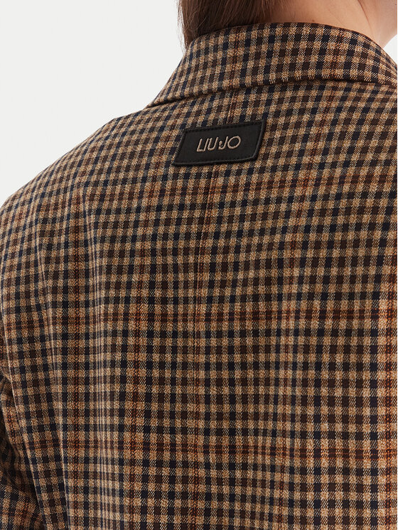 Liu Jo Liu Jo Σακάκι MF5158 T4335 Καφέ Regular Fit