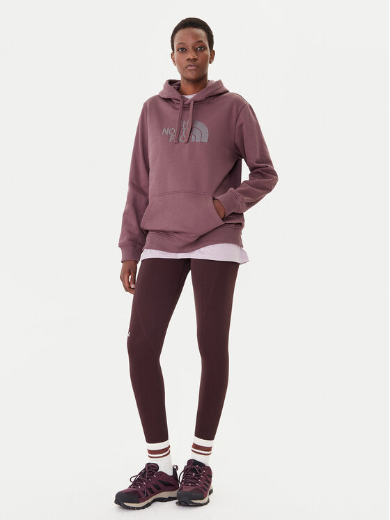 The North Face The North Face Μπλούζα Drew Peak NF0A89EH Μπορντό Regular Fit