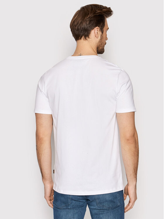 BOSS Boss T-krekls Tales 50472584 Balts Relaxed Fit