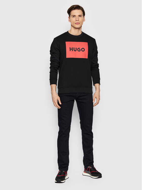 HUGO Hugo Felpa Duragol222 50467944 Nero Regular Fit