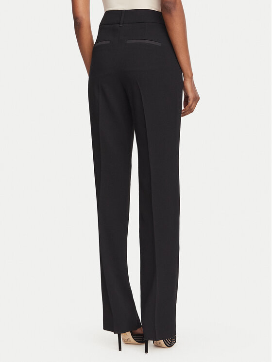 Marella Marella Auduma bikses Nembo 2623136053 Melns Regular Fit