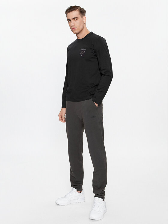 Aeronautica Militare Aeronautica Militare Longsleeve 232TS2015J592 Nero Regular Fit