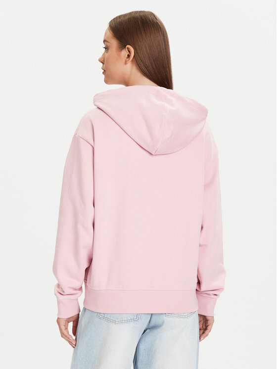 Calvin Klein Jeans Calvin Klein Jeans Суитшърт Monologo LV047B270G Розов Regular Fit
