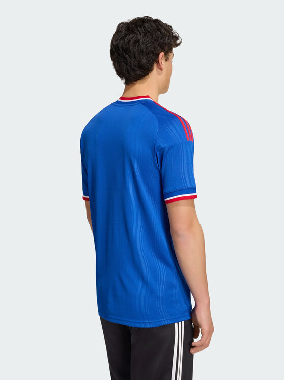 adidas adidas Koszulka techniczna 171322 Niebieski jasny Slim Fit