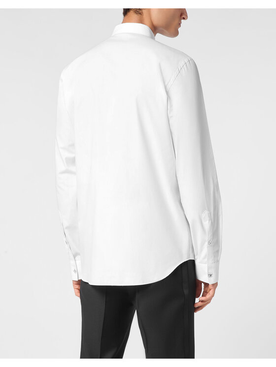 PHILIPP PLEIN PHILIPP PLEIN Camicia 11473 Bianco Slim Fit