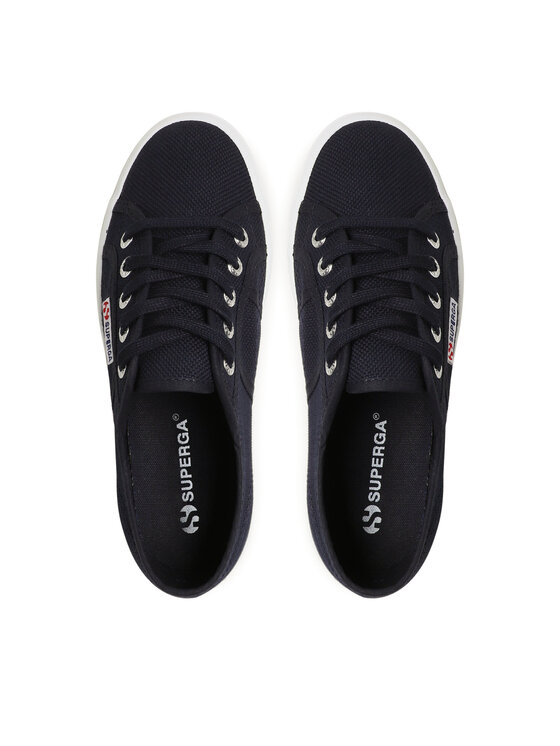 Superga blu outlet mid