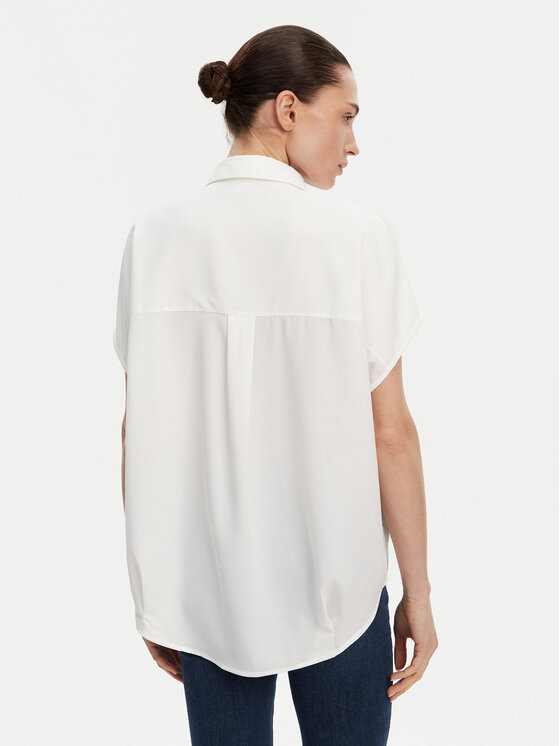 French Connection French Connection Majica 72MZN Bijela Relaxed Fit