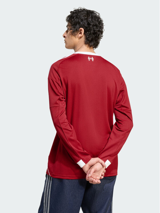 adidas adidas Koszulka techniczna Liverpool FC 25/26 Long Sleeve Home Jersey Czerwony Slim Fit