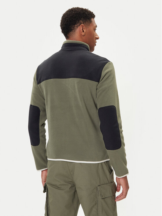 Napapijri Napapijri Felpa di pile T-Dergana NP0A88V1 Verde Regular Fit