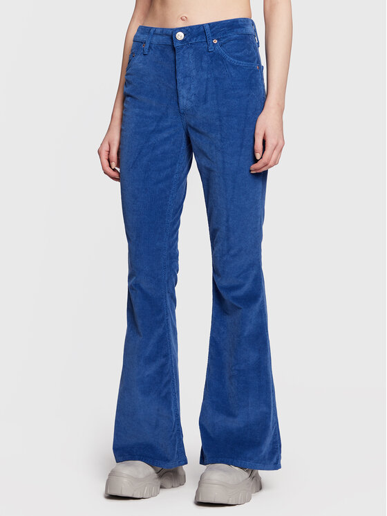 BDG Urban Outfitters BDG Urban Outfitters Παντελόνι υφασμάτινο 76282789 Μπλε Flare Fit