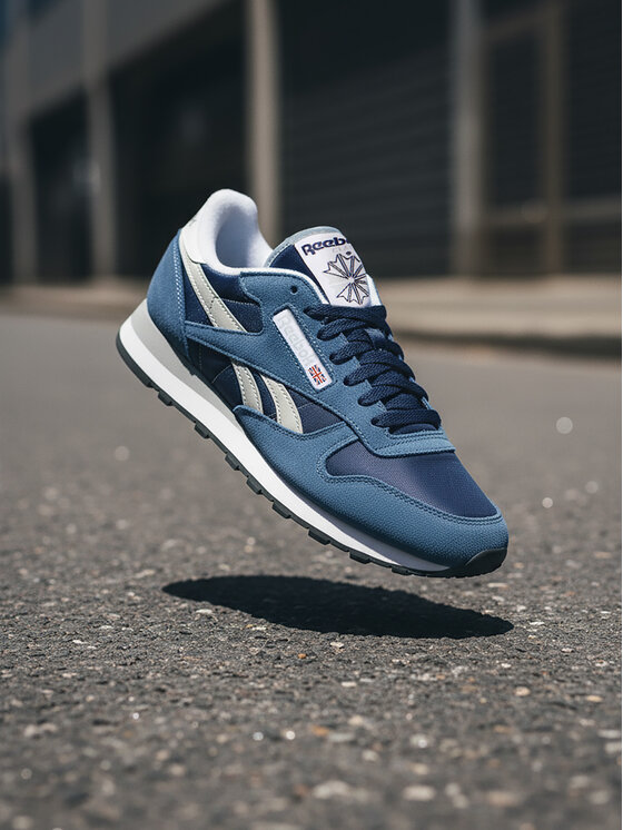 Reebok Reebok Sneakersy EO-CLASSIC LEATHER 100230514 Tmavomodrá