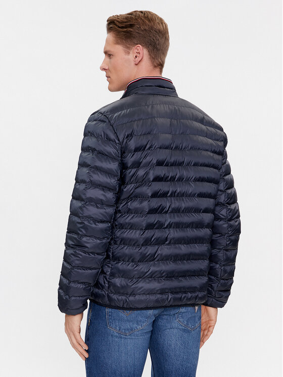 Tommy Hilfiger Tommy Hilfiger Kurtka przejściowa Core Circular MW0MW18763 Granatowy Regular Fit