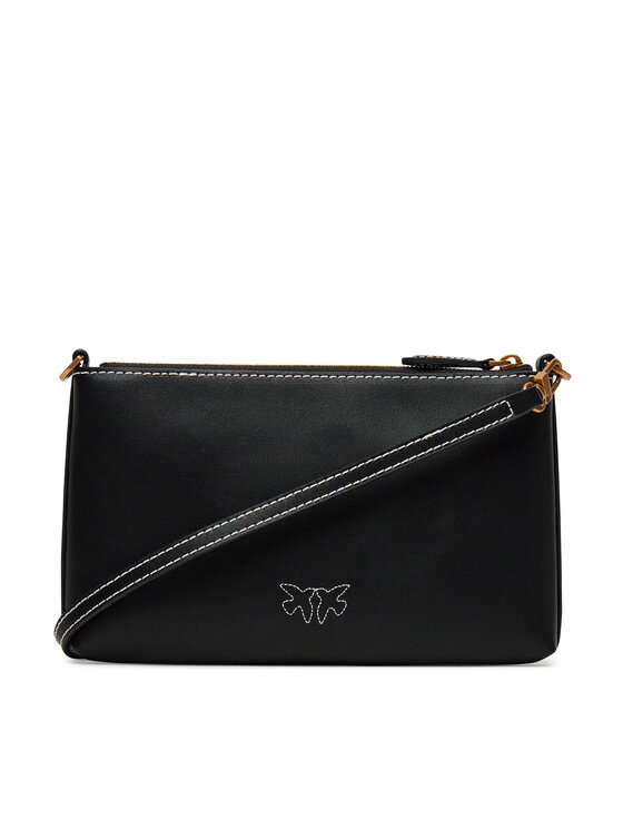PINKO PINKO Torebka Flat Horizontal Mini PE 25 PCPL 104277 A2AN Czarny