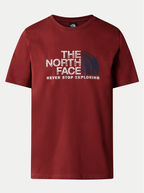 The North Face The North Face T-shirt Rust 2 NF0A87NW Crvena Regular Fit