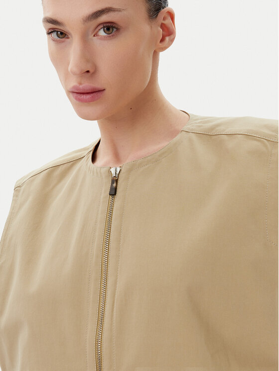 Herskind Herskind Kamizelka 5511150 Khaki Regular Fit